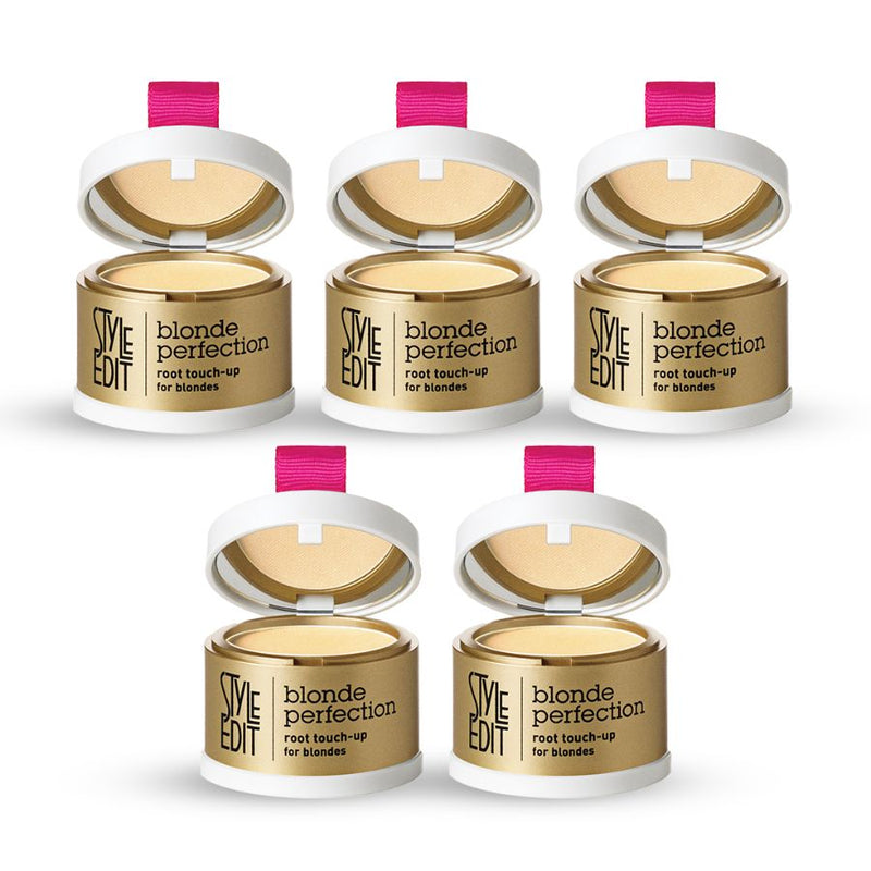 Style Edit Blonde Perfection Root Touch-Up Powder Powder White Smoke Light Blonde / Pack of 5