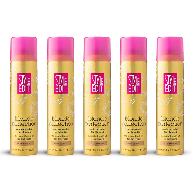 Style Edit Blonde Perfection Root Concealer Spray Spray White Smoke Dark Blonde / Pack of 5