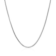 Bids.com 14k White Gold Ice Chain 1.3mm Necklaces White Smoke 16 / White Gold,18 / White Gold,20 / White Gold