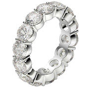 Bids.com Round Cut Lab Grown Diamond Eternity Ring in 14k White Gold (6 cttw FG/VS2) Rings White Smoke 4 / White Gold,4.5 / White Gold,5 / White Gold,5.5 / White Gold,6 / White Gold,6.5 / White Gold,7 / White Gold,7.5 / White Gold,8 / White Gold,8.5 / White Gold,9 / White Gold