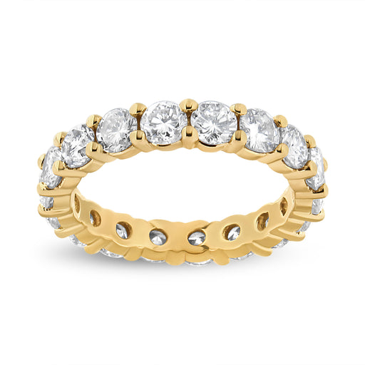 Bids.com 14K Yellow Gold 3.00 Cttw Shared Prong Set Round Cut Diamond Eternity Band (J-K Color, VS1-VS2 Clarity) - Ring Size 7 Rings White Smoke 8 / Yellow.Gold,6 / Yellow.Gold,9 / Yellow.Gold,7 / Yellow.Gold
