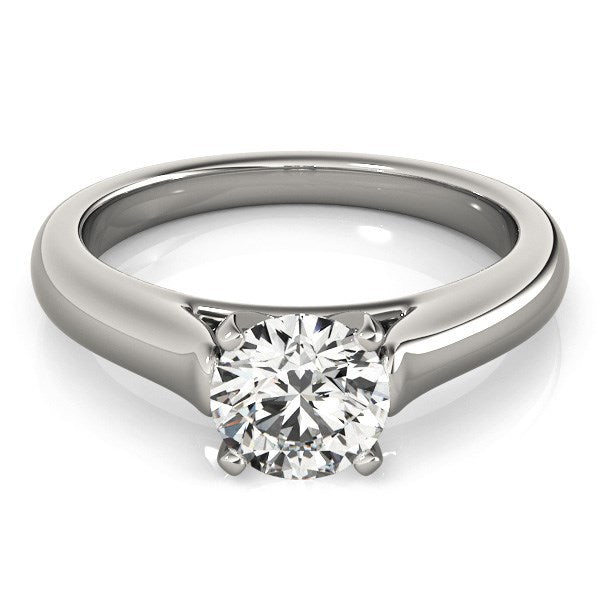 Bids.com 14k White Gold Cathedral Design Solitaire Diamond Engagement Ring (1 cttw) Rings White Smoke 3 / White Gold,3.5 / White Gold,4 / White Gold,4.5 / White Gold,5 / White Gold,5.5 / White Gold,6 / White Gold,6.5 / White Gold,7 / White Gold,7.5 / White Gold,8 / White Gold,8.5 / White Gold,9 / White Gold