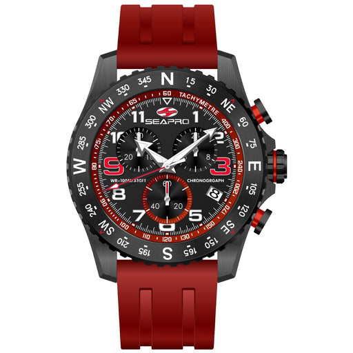 Bids.com Seapro Men's Gallantry Watches White Smoke
