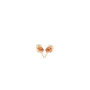 Bids.com 14k Rose Gold Ball Style Stud Earrings (4.0 mm) Earrings White Smoke Rose Gold