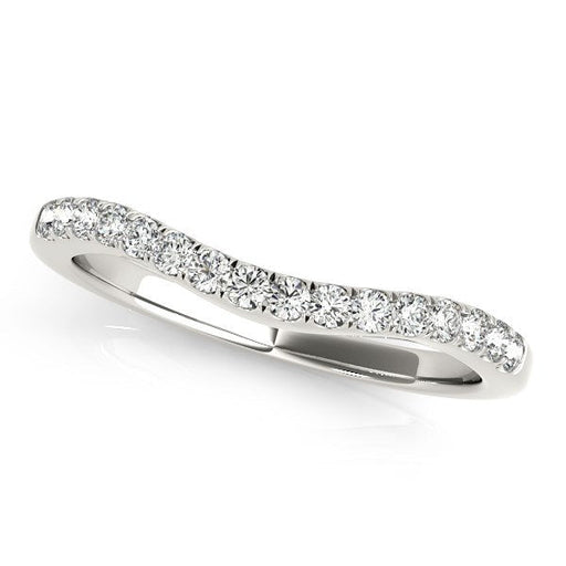 Bids.com 14k White Gold Curvy Style Pave Set Diamond Wedding Band (1/5 cttw) Rings White Smoke 3 / White Gold,3.5 / White Gold,4 / White Gold,4.5 / White Gold,5 / White Gold,5.5 / White Gold,6 / White Gold,6.5 / White Gold,7 / White Gold,7.5 / White Gold,8 / White Gold,8.5 / White Gold,9 / White Gold