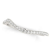 Bids.com 14k White Gold Modern Curved Diamond Wedding Band (1/8 cttw) Rings White Smoke 3 / White Gold,3.5 / White Gold,4 / White Gold,4.5 / White Gold,5 / White Gold,5.5 / White Gold,6 / White Gold,6.5 / White Gold,7 / White Gold,7.5 / White Gold,8 / White Gold,8.5 / White Gold,9 / White Gold