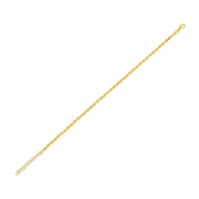 Bids.com 14k Yellow Gold Spaced Bead Bracelet  (3.00 mm) Bracelets White Smoke 8 / Yellow Gold