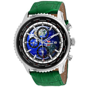 Bids.com Seapro Men's Meridian World Timer GMT Watches White Smoke