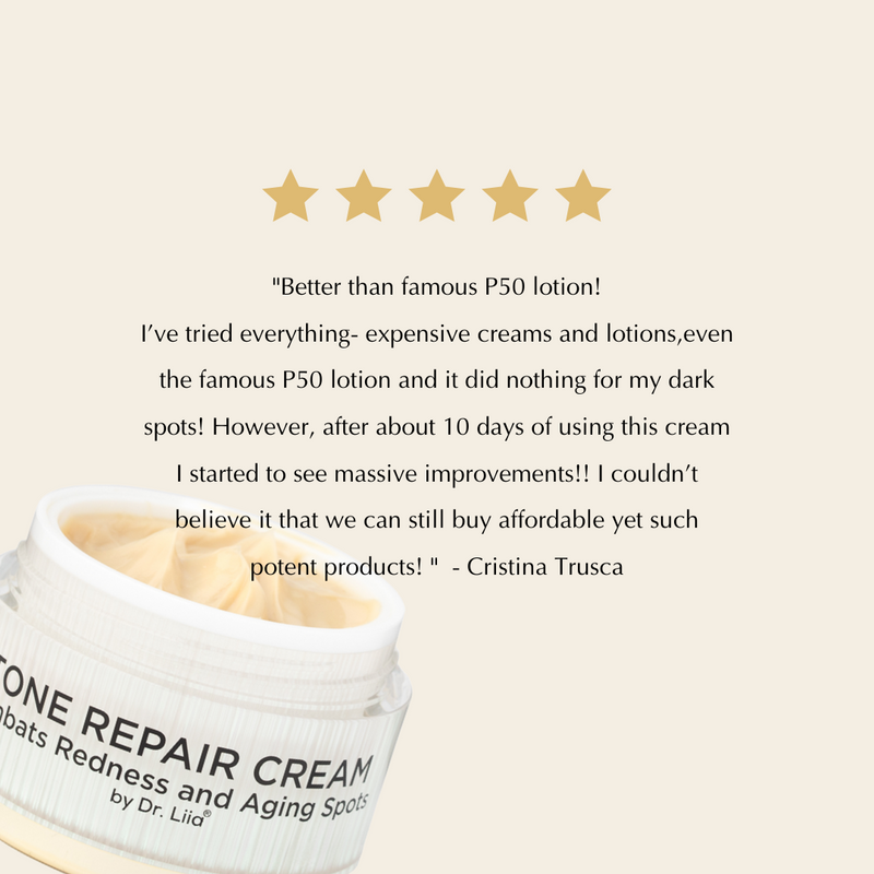 EpiLynx Brightening Tone Repair Cream for Dark Spots & Uneven Skin – Vegan & Gluten-Free Face Creams Beige