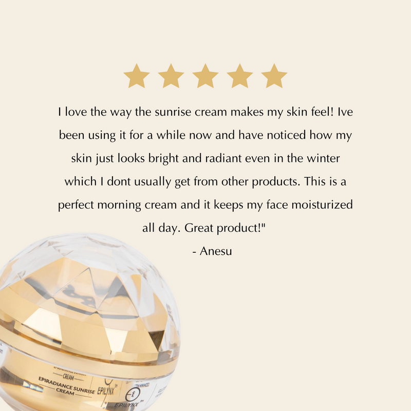 EpiLynx Sunrise Nourishing & Firming Cream – Radiant Glow (Hydrating, Vegan, Gluten-Free) Face Creams Antique White