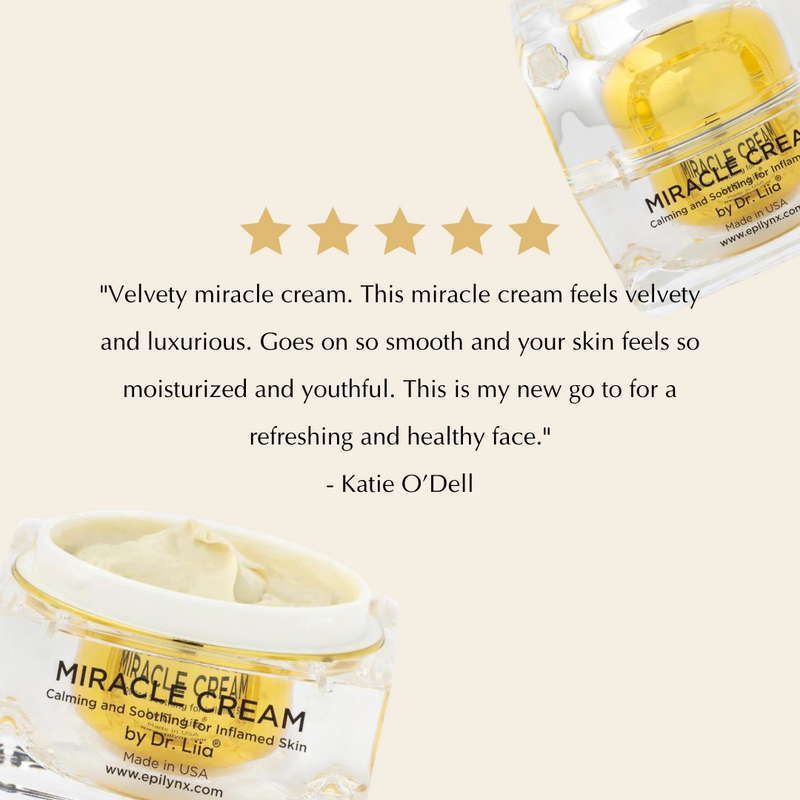 EpiLynx Rich Calming Cream for Dry, Stressed & Sensitive Skin - Vegan, Gluten-Free, Ultra-Hydrating Face Creams Antique White