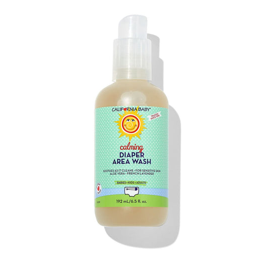 California Baby Calming™ Diaper Area Wash Diaper White Smoke 6.5oz/192mL