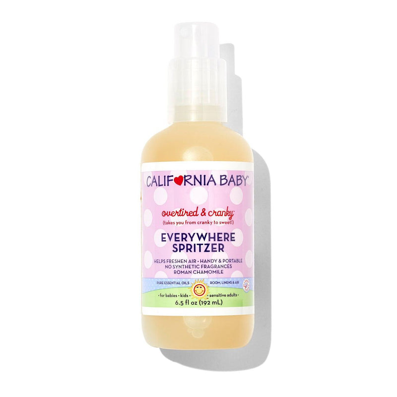 California Baby Overtired & Cranky™ Everywhere Spritzer Spritzers White Smoke 6.5oz/192mL