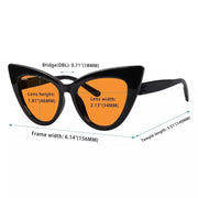 eyekeeper.com 6 Pack 100% Blue Blocking Cat-eye Orange Glasses for Sleep Metalless R2318-B98 Eyeglasses White Smoke 6 Pairs Mix / without magnification