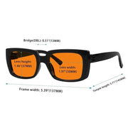 eyekeeper.com 6 Pack 100% Blue Light Blocking Glasses Orange Lens Metalless Screwless NR9107-B98 Eyeglasses White Smoke 6 Pairs Mix / without magnification