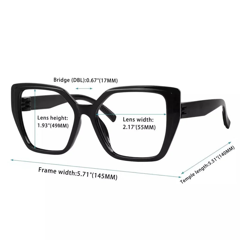 eyekeeper.com 6 Pack 30% Blue Light Blocking Metalless Screwless Glasses R2314-B15 Eyeglasses White Smoke 6 Pairs Mix / without magnification