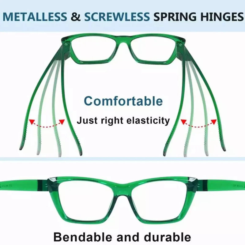 eyekeeper.com 6 Pack Cat-eye Reading Glasses Screwless Metalless Readers R2514 Eyeglasses White Smoke 6 Pairs Mix / +0.50,6 Pairs Mix / +0.75,6 Pairs Mix / +1.00,6 Pairs Mix / +1.25,6 Pairs Mix / +1.50,6 Pairs Mix / +1.75,6 Pairs Mix / +2.00,6 Pairs Mix / +2.25,6 Pairs Mix / +2.50,6 Pairs Mix / +2.75,6 Pairs Mix / +3.00,6 Pairs Mix / +3.25,6 Pairs Mix / +