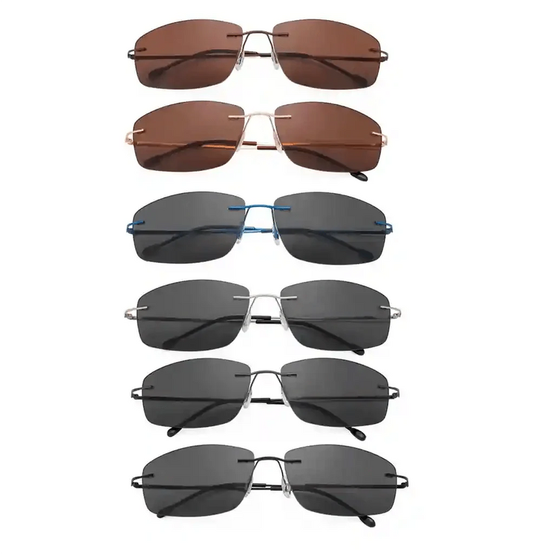 eyekeeper.com 6 Pack Frameless Bifocal Sunglasses Reading Glasses SGWK4 Sunglasses White Smoke 6 Pairs Mix / +1.00,6 Pairs Mix / +1.50,6 Pairs Mix / +1.75,6 Pairs Mix / +2.00,6 Pairs Mix / +2.25,6 Pairs Mix / +2.50,6 Pairs Mix / +3.00,6 Pairs Mix / +3.50