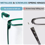 eyekeeper.com 6 Pack Large Frame Thick Spring Hinge Metalless Reading Glasses NR2142 Eyeglasses Lavender 6 Pairs Mix / +0.50,6 Pairs Mix / +0.75,6 Pairs Mix / +1.00,6 Pairs Mix / +1.25,6 Pairs Mix / +1.50,6 Pairs Mix / +1.75,6 Pairs Mix / +2.00,6 Pairs Mix / +2.25,6 Pairs Mix / +2.50,6 Pairs Mix / +2.75,6 Pairs Mix / +3.00,6 Pairs Mix / +3.25,6 Pairs Mix / +