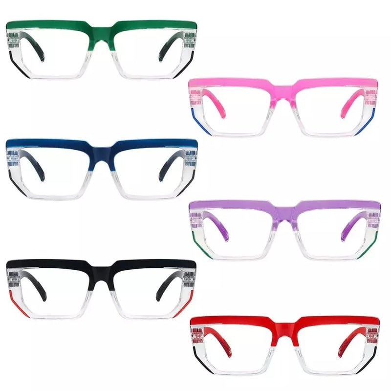 eyekeeper.com 6 Pack Metalless Design Screwless Spring Hinges Reading Glasses R2204 Eyeglasses White Smoke 6 Pairs Mix / +0.50,6 Pairs Mix / +0.75,6 Pairs Mix / +1.00,6 Pairs Mix / +1.25,6 Pairs Mix / +1.50,6 Pairs Mix / +1.75,6 Pairs Mix / +2.00,6 Pairs Mix / +2.25,6 Pairs Mix / +2.50,6 Pairs Mix / +2.75,6 Pairs Mix / +3.00,6 Pairs Mix / +3.25,6 Pairs Mix / +