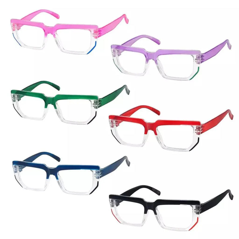 eyekeeper.com 6 Pack Metalless Design Screwless Spring Hinges Reading Glasses R2204 Eyeglasses White Smoke 6 Pairs Mix / +0.50,6 Pairs Mix / +0.75,6 Pairs Mix / +1.00,6 Pairs Mix / +1.25,6 Pairs Mix / +1.50,6 Pairs Mix / +1.75,6 Pairs Mix / +2.00,6 Pairs Mix / +2.25,6 Pairs Mix / +2.50,6 Pairs Mix / +2.75,6 Pairs Mix / +3.00,6 Pairs Mix / +3.25,6 Pairs Mix / +