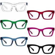 eyekeeper.com 6 Pack Metalless Screwless Thick Frame Reading Glasses R2308 Eyeglasses Dark Slate Gray 6 Pairs Mix / +0.50,6 Pairs Mix / +0.75,6 Pairs Mix / +1.00,6 Pairs Mix / +1.25,6 Pairs Mix / +1.50,6 Pairs Mix / +1.75,6 Pairs Mix / +2.00,6 Pairs Mix / +2.25,6 Pairs Mix / +2.50,6 Pairs Mix / +2.75,6 Pairs Mix / +3.00,6 Pairs Mix / +3.25,6 Pairs Mix / +