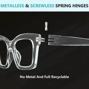 eyekeeper.com 6 Pack Metalless Screwless Thick Frame Reading Glasses R2308 Eyeglasses Black 6 Pairs Mix / +0.50,6 Pairs Mix / +0.75,6 Pairs Mix / +1.00,6 Pairs Mix / +1.25,6 Pairs Mix / +1.50,6 Pairs Mix / +1.75,6 Pairs Mix / +2.00,6 Pairs Mix / +2.25,6 Pairs Mix / +2.50,6 Pairs Mix / +2.75,6 Pairs Mix / +3.00,6 Pairs Mix / +3.25,6 Pairs Mix / +