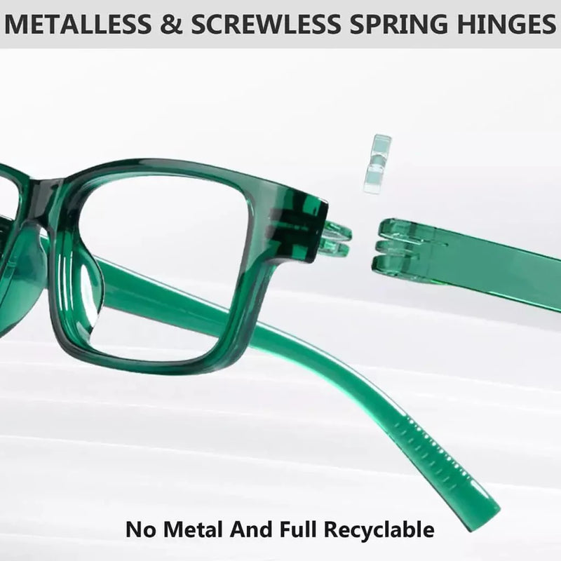 eyekeeper.com 6 Pack Metalless Thick Spring Hinge Reading Glasses NR032 Eyeglasses White Smoke 6 Pairs Mix / +0.50,6 Pairs Mix / +0.75,6 Pairs Mix / +1.00,6 Pairs Mix / +1.25,6 Pairs Mix / +1.50,6 Pairs Mix / +1.75,6 Pairs Mix / +2.00,6 Pairs Mix / +2.25,6 Pairs Mix / +2.50,6 Pairs Mix / +2.75,6 Pairs Mix / +3.00,6 Pairs Mix / +3.25,6 Pairs Mix / +