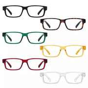 eyekeeper.com 6 Pack Metalless Thick Spring Hinge Reading Glasses NR032 Eyeglasses White Smoke 6 Pairs Mix / +0.50,6 Pairs Mix / +0.75,6 Pairs Mix / +1.00,6 Pairs Mix / +1.25,6 Pairs Mix / +1.50,6 Pairs Mix / +1.75,6 Pairs Mix / +2.00,6 Pairs Mix / +2.25,6 Pairs Mix / +2.50,6 Pairs Mix / +2.75,6 Pairs Mix / +3.00,6 Pairs Mix / +3.25,6 Pairs Mix / +