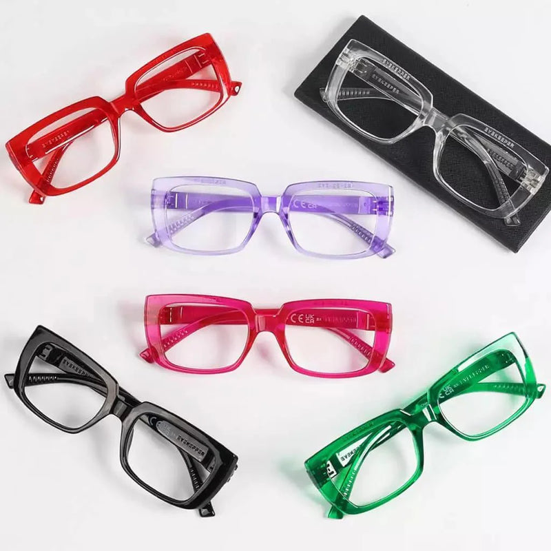 eyekeeper.com 6 Pack Metalless Thicker Spring Hinge Reading Glasses NR9107 Eyeglasses White Smoke 6 Pairs Mix / +0.50,6 Pairs Mix / +0.75,6 Pairs Mix / +1.00,6 Pairs Mix / +1.25,6 Pairs Mix / +1.50,6 Pairs Mix / +1.75,6 Pairs Mix / +2.00,6 Pairs Mix / +2.25,6 Pairs Mix / +2.50,6 Pairs Mix / +2.75,6 Pairs Mix / +3.00,6 Pairs Mix / +3.25,6 Pairs Mix / +