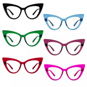 eyekeeper.com 6 Pack Oversized Metalless Screwless Cat-eye Reading Glasses NR2318 Eyeglasses White Smoke 6 Pairs Mix / +0.50,6 Pairs Mix / +0.75,6 Pairs Mix / +1.00,6 Pairs Mix / +1.25,6 Pairs Mix / +1.50,6 Pairs Mix / +1.75,6 Pairs Mix / +2.00,6 Pairs Mix / +2.25,6 Pairs Mix / +2.50,6 Pairs Mix / +2.75,6 Pairs Mix / +3.00,6 Pairs Mix / +3.25,6 Pairs Mix / +