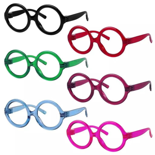eyekeeper.com 6 Pack Oversized Round Thick Spring Hinge Screwless Metalless Reading Glasses NR2313 Eyeglasses White Smoke 6 Pairs Mix / +0.50,6 Pairs Mix / +0.75,6 Pairs Mix / +1.00,6 Pairs Mix / +1.25,6 Pairs Mix / +1.50,6 Pairs Mix / +1.75,6 Pairs Mix / +2.00,6 Pairs Mix / +2.25,6 Pairs Mix / +2.50,6 Pairs Mix / +2.75,6 Pairs Mix / +3.00,6 Pairs Mix / +3.25,6 Pairs Mix / +