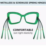eyekeeper.com 6 Pack Oversized Screwless Metalless Cat-eye Reading Glasses R2315 Eyeglasses White Smoke 6 Pairs Mix / +0.50,6 Pairs Mix / +0.75,6 Pairs Mix / +1.00,6 Pairs Mix / +1.25,6 Pairs Mix / +1.50,6 Pairs Mix / +1.75,6 Pairs Mix / +2.00,6 Pairs Mix / +2.25,6 Pairs Mix / +2.50,6 Pairs Mix / +2.75,6 Pairs Mix / +3.00,6 Pairs Mix / +3.25,6 Pairs Mix / +