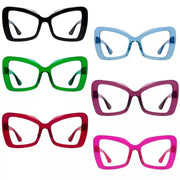 eyekeeper.com 6 Pack Oversized Screwless Metalless Cat-eye Reading Glasses R2315 Eyeglasses White Smoke 6 Pairs Mix / +0.50,6 Pairs Mix / +0.75,6 Pairs Mix / +1.00,6 Pairs Mix / +1.25,6 Pairs Mix / +1.50,6 Pairs Mix / +1.75,6 Pairs Mix / +2.00,6 Pairs Mix / +2.25,6 Pairs Mix / +2.50,6 Pairs Mix / +2.75,6 Pairs Mix / +3.00,6 Pairs Mix / +3.25,6 Pairs Mix / +