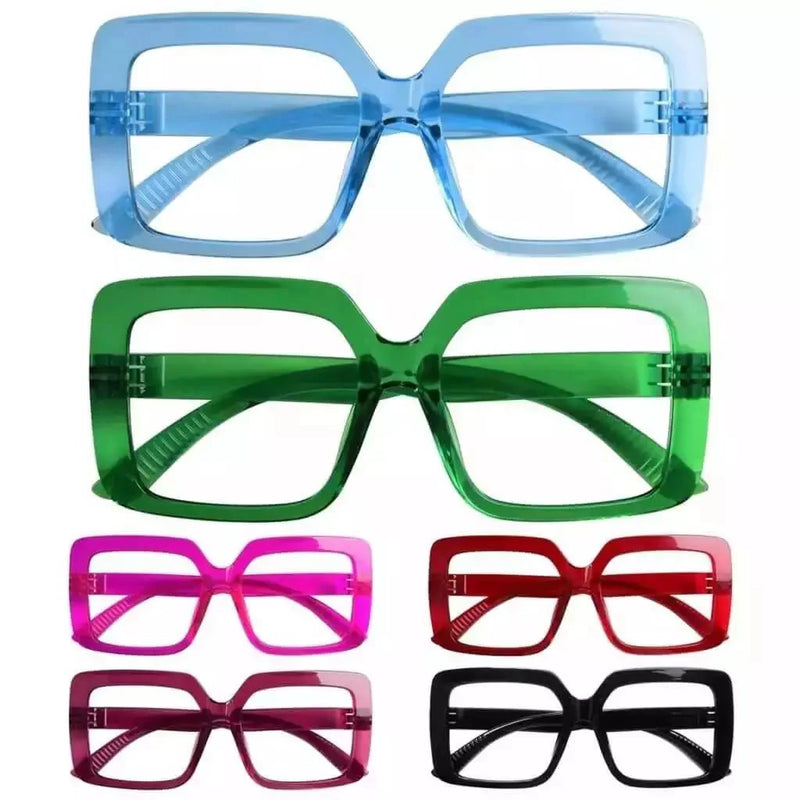 eyekeeper.com 6 Pack Oversized Screwless Metalless Reading Glasses R2311 Eyeglasses Dark Slate Gray 6 Pairs Mix / +0.50,6 Pairs Mix / +0.75,6 Pairs Mix / +1.00,6 Pairs Mix / +1.25,6 Pairs Mix / +1.50,6 Pairs Mix / +1.75,6 Pairs Mix / +2.00,6 Pairs Mix / +2.25,6 Pairs Mix / +2.50,6 Pairs Mix / +2.75,6 Pairs Mix / +3.00,6 Pairs Mix / +3.25,6 Pairs Mix / +