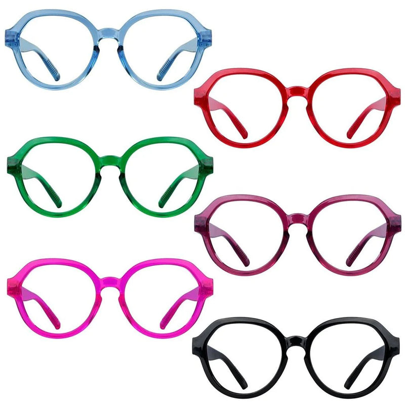 eyekeeper.com 6 Pack Oversized Screwless Metalless Reading Glasses R2317 Eyeglasses White Smoke 6 Pairs Mix / +0.50,6 Pairs Mix / +0.75,6 Pairs Mix / +1.00,6 Pairs Mix / +1.25,6 Pairs Mix / +1.50,6 Pairs Mix / +1.75,6 Pairs Mix / +2.00,6 Pairs Mix / +2.25,6 Pairs Mix / +2.50,6 Pairs Mix / +2.75,6 Pairs Mix / +3.00,6 Pairs Mix / +3.25,6 Pairs Mix / +