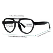 eyekeeper.com 6 Pack Pilot Metalless Screwless Spring Hinge Reading Glasses R2312 Eyeglasses Dark Slate Gray 6 Pairs Mix / +0.50,6 Pairs Mix / +0.75,6 Pairs Mix / +1.00,6 Pairs Mix / +1.25,6 Pairs Mix / +1.50,6 Pairs Mix / +1.75,6 Pairs Mix / +2.00,6 Pairs Mix / +2.25,6 Pairs Mix / +2.50,6 Pairs Mix / +2.75,6 Pairs Mix / +3.00,6 Pairs Mix / +3.25,6 Pairs Mix / +
