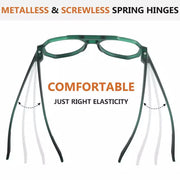 eyekeeper.com 6 Pack Pilot Screwless Metalless Reading Glasses R2309 Eyeglasses White Smoke 6 Pairs Mix / +0.50,6 Pairs Mix / +0.75,6 Pairs Mix / +1.00,6 Pairs Mix / +1.25,6 Pairs Mix / +1.50,6 Pairs Mix / +1.75,6 Pairs Mix / +2.00,6 Pairs Mix / +2.25,6 Pairs Mix / +2.50,6 Pairs Mix / +2.75,6 Pairs Mix / +3.00,6 Pairs Mix / +3.25,6 Pairs Mix / +