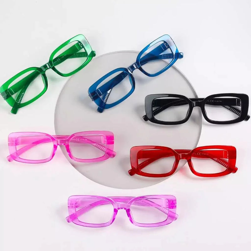 eyekeeper.com 6 Pack Rectangle Screwless Metalless Reading Glasses R2502 Eyeglasses Lavender Blush 6 Pairs Mix / +0.50,6 Pairs Mix / +0.75,6 Pairs Mix / +1.00,6 Pairs Mix / +1.25,6 Pairs Mix / +1.50,6 Pairs Mix / +1.75,6 Pairs Mix / +2.00,6 Pairs Mix / +2.25,6 Pairs Mix / +2.50,6 Pairs Mix / +2.75,6 Pairs Mix / +3.00,6 Pairs Mix / +3.25,6 Pairs Mix / +