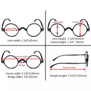 eyekeeper.com 6 Pack Round Professor Reading Glasses R077B Eyeglasses White Smoke 6 Pairs Mix / without magnification,6 Pairs Mix / +0.50,6 Pairs Mix / +0.75,6 Pairs Mix / +1.00,6 Pairs Mix / +1.25,6 Pairs Mix / +1.50,6 Pairs Mix / +1.75,6 Pairs Mix / +2.00,6 Pairs Mix / +2.25,6 Pairs Mix / +2.50,6 Pairs Mix / +2.75,6 Pairs Mix / +3.00
