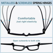 eyekeeper.com 6 Pack Screwless Metalless Oversized Reading Glasses R2316 Eyeglasses White Smoke 6 Pairs Mix / +0.50,6 Pairs Mix / +0.75,6 Pairs Mix / +1.00,6 Pairs Mix / +1.25,6 Pairs Mix / +1.50,6 Pairs Mix / +1.75,6 Pairs Mix / +2.00,6 Pairs Mix / +2.25,6 Pairs Mix / +2.50,6 Pairs Mix / +2.75,6 Pairs Mix / +3.00,6 Pairs Mix / +3.25,6 Pairs Mix / +