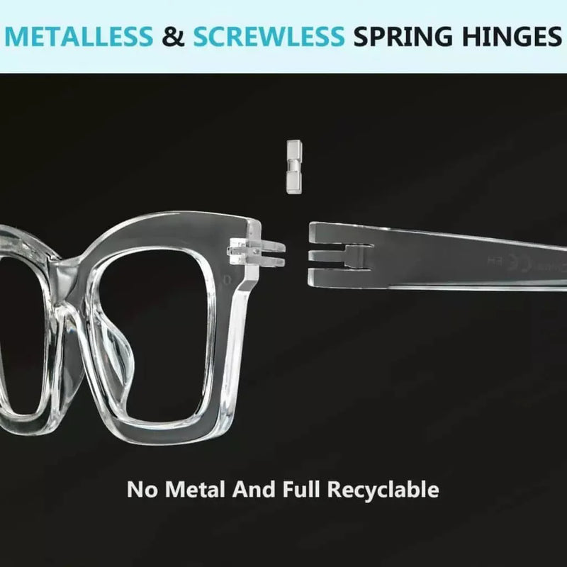 eyekeeper.com 6 Pack Thick Spring Hinge Metalless Screwless Reading Glasses NR2308 Eyeglasses Black 6 Pairs Mix / +0.50,6 Pairs Mix / +0.75,6 Pairs Mix / +1.00,6 Pairs Mix / +1.25,6 Pairs Mix / +1.50,6 Pairs Mix / +1.75,6 Pairs Mix / +2.00,6 Pairs Mix / +2.25,6 Pairs Mix / +2.50,6 Pairs Mix / +2.75,6 Pairs Mix / +3.00,6 Pairs Mix / +3.25,6 Pairs Mix / +