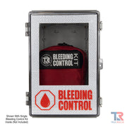 True Rescue Individual Bleeding Control Cabinet Cabinet White Smoke Non-Alarmed,Alarmed