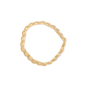 Bids.com 10K Yellow Gold 5.00 Cttw Round-Cut Diamond Link 7" Bracelet (J-K Color, I1-I2 Clarity) Bracelets White Smoke Yellow.Gold / 7