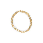 Bids.com 10K Yellow Gold 4.00 Cttw Pave Diamond Classic Link 7" Bracelet (I-J Color, I2-I3 Clarity) Bracelets White Smoke Yellow.Gold / 4