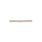 Bids.com 10K Yellow Gold 4.00 Cttw Pave Diamond Classic Link 7" Bracelet (I-J Color, I2-I3 Clarity) Bracelets Dark Gray Yellow.Gold / 4