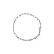 Bids.com 14K White Gold 2.00 Cttw Diamond Halo Link Tennis Bracelet (H-I Color, I1-I2 Clarity) - 7" Inches Bracelets White Smoke 14k White Gold / 7,White.Gold / 7