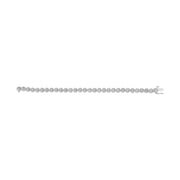 Bids.com 14K White Gold 2.00 Cttw Diamond Halo Link Tennis Bracelet (H-I Color, I1-I2 Clarity) - 7" Inches Bracelets White Smoke 14k White Gold / 7,White.Gold / 7