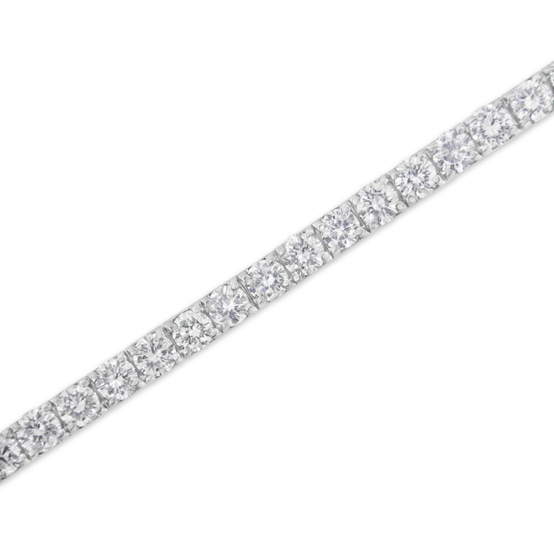 Bids.com IGI Certified 5.0 Cttw Cut Diamond 14K White Gold Classic 7â€ Tennis Bracelet (H-I Color, I1-I2 Clarity) Bracelets White Smoke White.Gold / 7 / 2,White.Gold / 7 / 7,White.Gold / 7 / 8,White.Gold / 7 / 5,White.Gold / 7 / 10,White.Gold / 7 / 6,White.Gold / 7 / 4