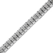 Bids.com .925 Sterling Silver 1.0 Cttw Rose Cut Diamond Double-Link 7" Tennis Bracelet (I-J Color, I3 Clarity) Bracelets White Smoke Rose.Sterling Silver / 7 / 1,Yellow.Sterling Silver / 7 / 1,White.Sterling Silver / 7 / 0.5,Yellow.Sterling Silver / 7 / 0.5,Rose.Sterling Silver / 7 / 0.5,White.Sterling Silver / 7 / 2,Yellow.Sterling Silver / 7 / 2,Rose.Sterling Silver / 7 / 2